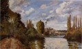 berges à pontoise 1872 Camille Pissarro